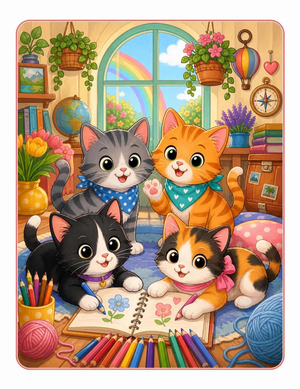 Cat Coloring Pages
