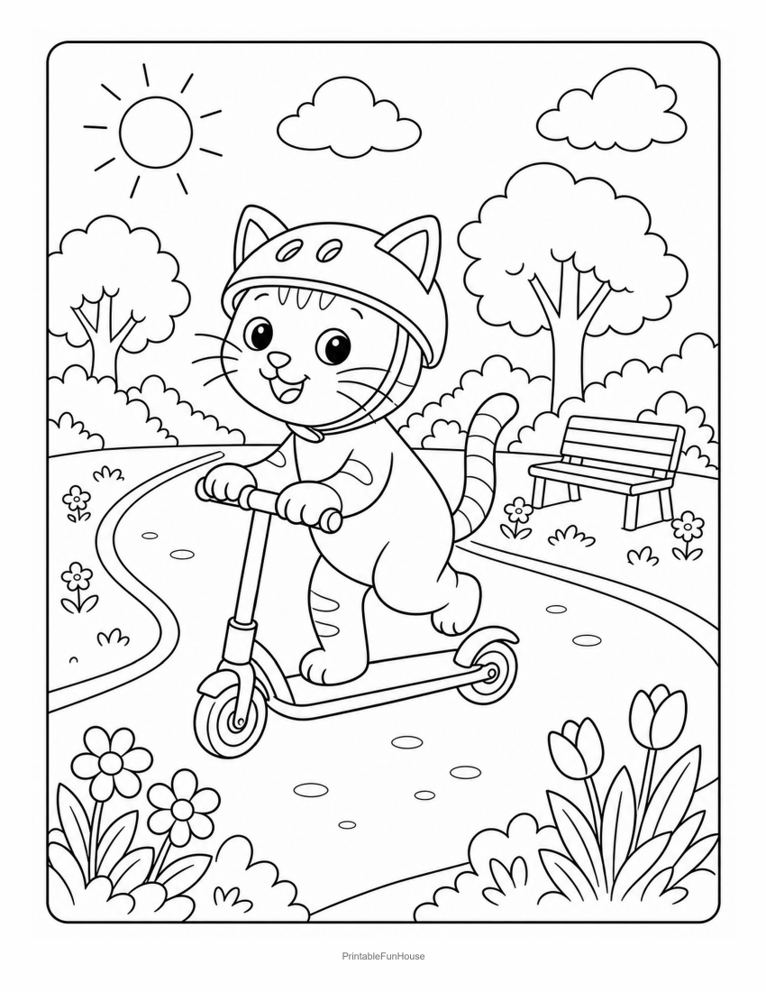 Cat Scooter Park