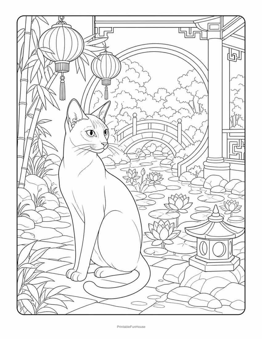 Siamese Temple Garden