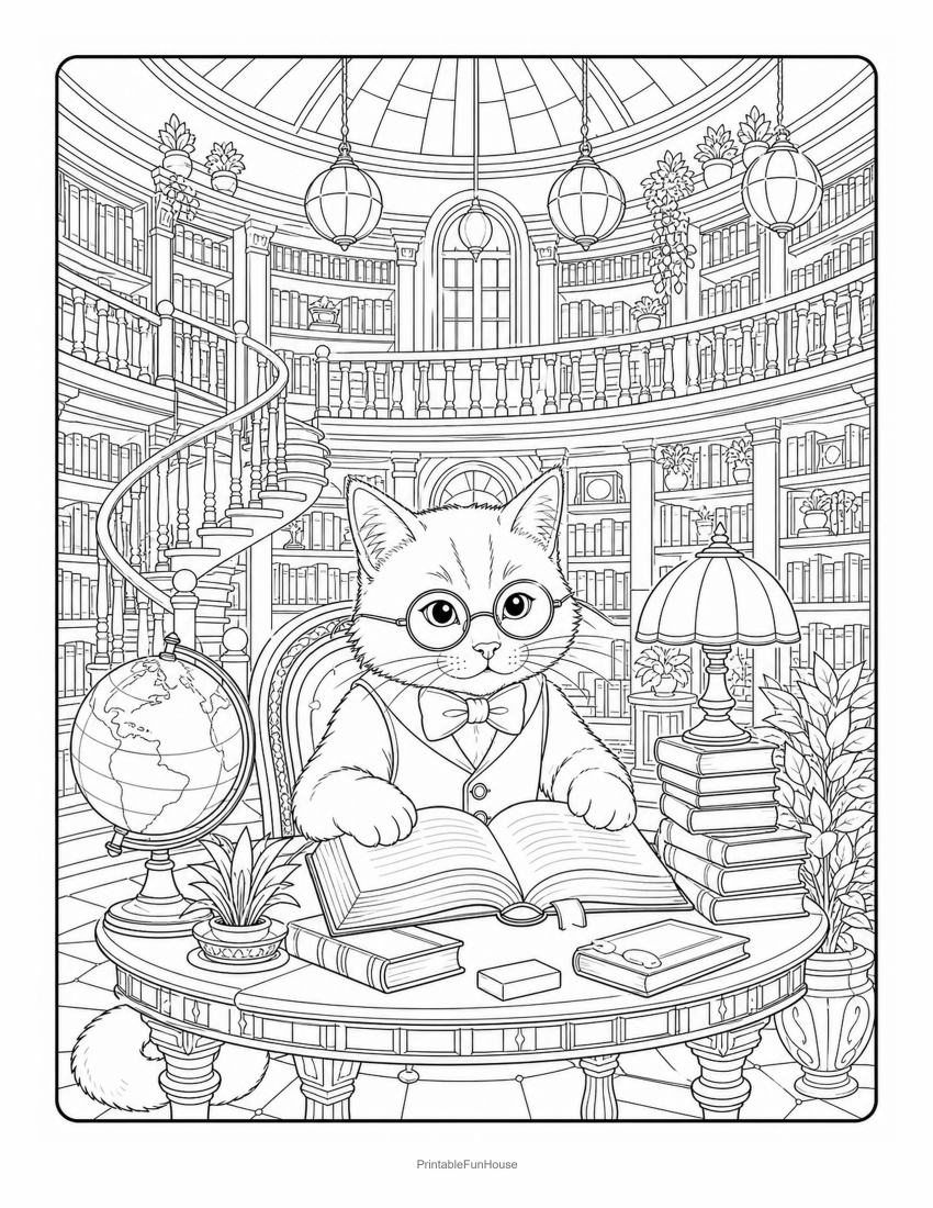 Cat Grand Library