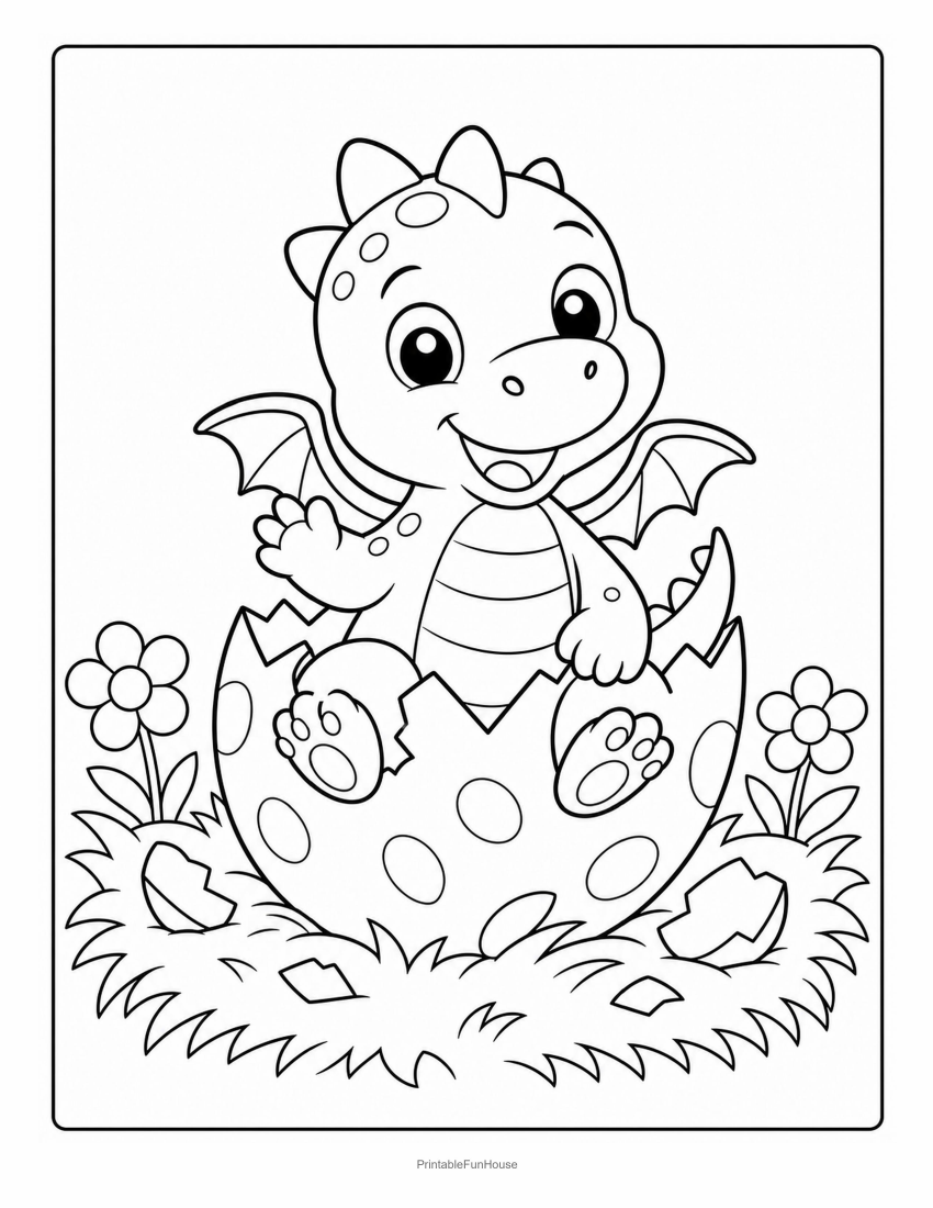 Baby Dragon Hatching