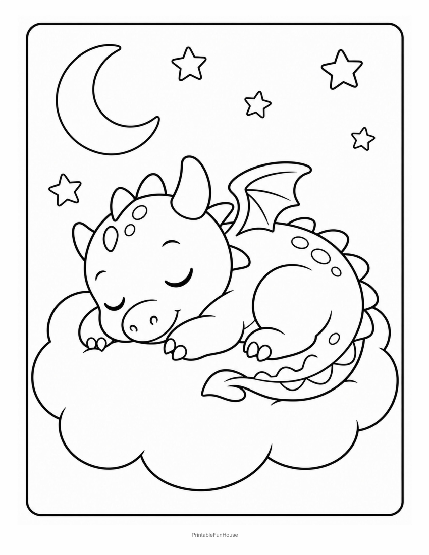 Sleepy Dragon Cloud