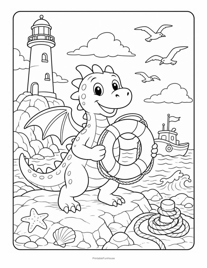 Dragon Lighthouse Rescue