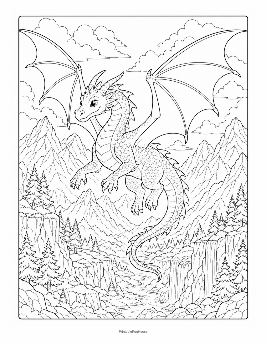 Mountain Flight Dragon