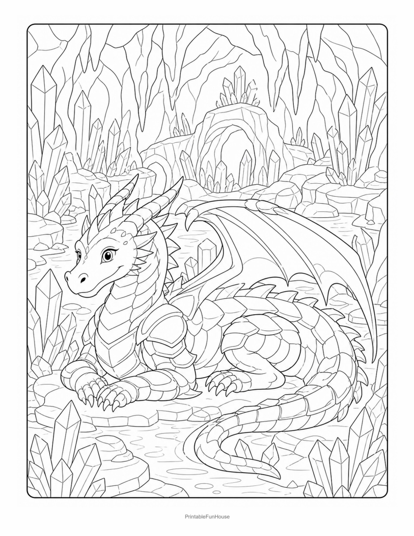 Crystal Cavern Dragon