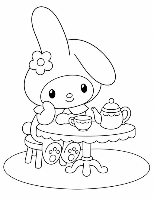My Melody 005 My Melody Tea Time