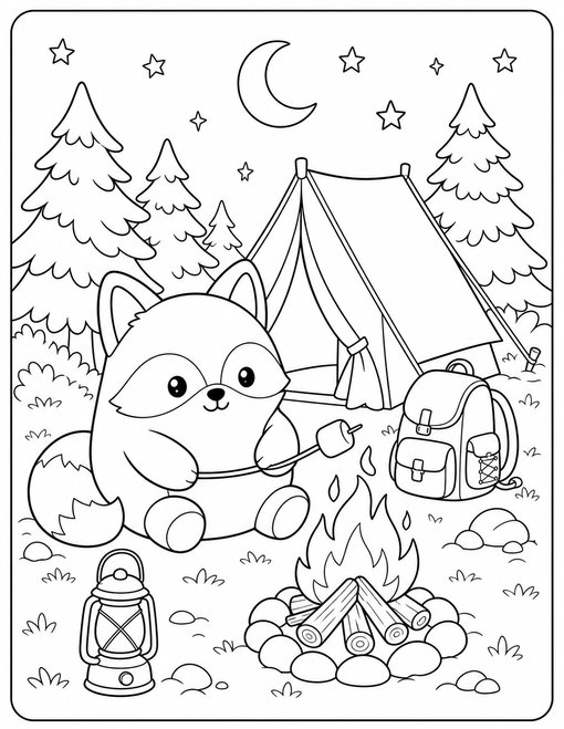 Fox Camping Adventure
