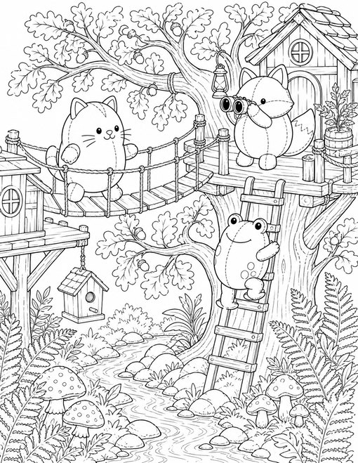 Plush Friends Treehouse