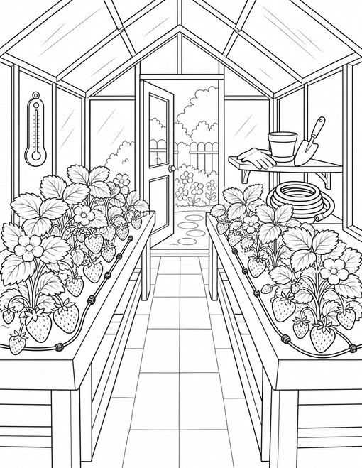 Strawberry Greenhouse
