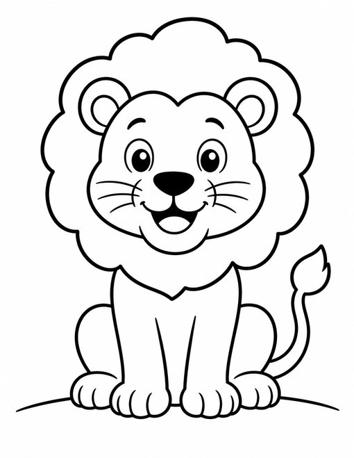 Smiling Lion