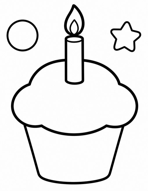 Birthday Cupcake