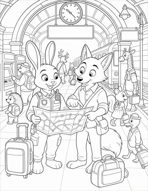 Animal City Train Station