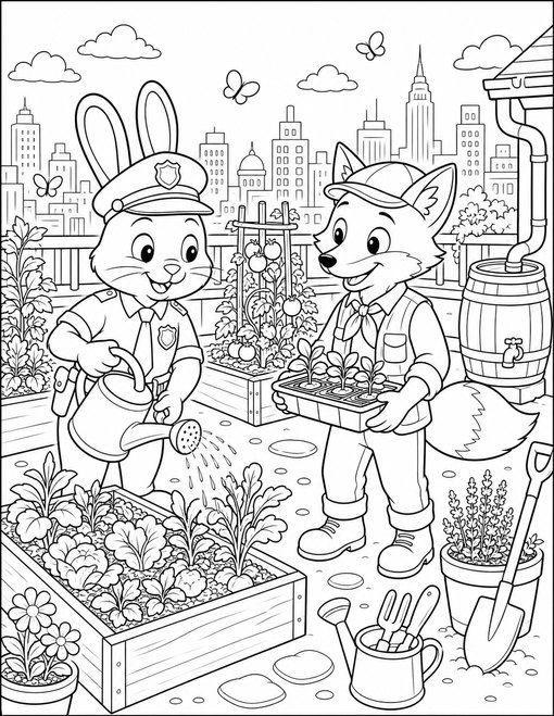 Rooftop Community Garden